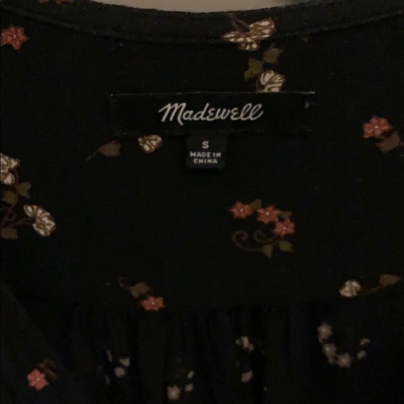 Madewell Wrap Top - Picture 2 of 4